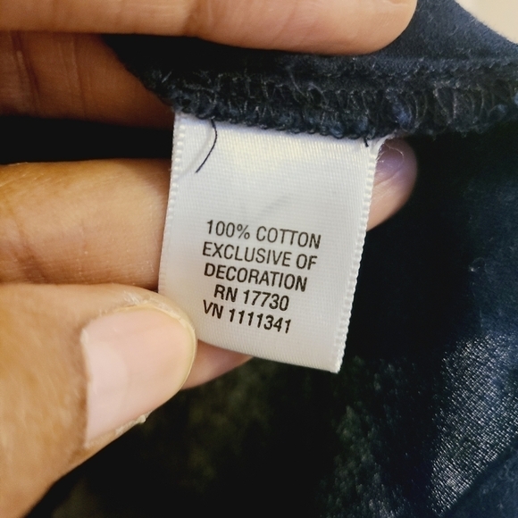 Converse One Star | Women's Navy Embroidered Tank (Size Small) - Picture 4 of 11